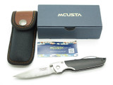 Mcusta Seki Japan MC-0144 Tiana SPG2 Ebony Wood Folding Linerlock Pocket Knife