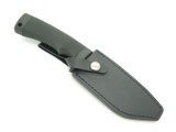 Katz 103 Black Handle Seki Japan 4.75" XT70 Fixed Skinner Hunting Knife