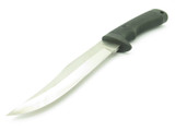 Katz 302 Black Handle Seki Japan 6.25" XT70 Fixed Clip Blade Hunting Knife