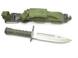 Vintage 1989 Buck 188 Phrobis Civilian Four Line Survival Fixed Combat Knife