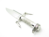 Vtg Imax Master Seizo Imai Seki Japan Buckmaster Style Mirror Polished Fixed Bowie Survival Knife