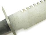 Vintage 1986 Parker Edwards USA Archegos Fixed Damascus Knife Rambo Inspired