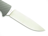 Vtg Seki Cut Japan Bob Lum 117 Medium Encounter ATS-34 Carbon Fiber Fixed Knife