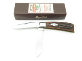 Schatt & Morgan 043163 File & Wire ATS-34 Bone Folding Trapper Pocket Knife