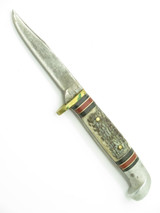 Vtg 1981 Western USA 628 E Small Game Fixed Blade Hunting Knife