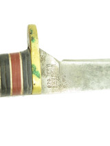 Vtg 1981 Western USA 628 E Small Game Fixed Blade Hunting Knife