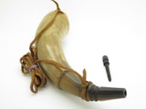 Custom John Nelson Idaho 14.5" French Indian War Mountain Man Black Powder Horn