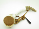 Handmade John Nelson Idaho 15.5 French Indian War Mountain Man Black Powder Horn