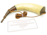 Handmade John Nelson Idaho 14.2 French Indian War Mountain Man Black Powder Horn