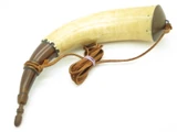 Handmade John Nelson Idaho 14.2 French Indian War Mountain Man Black Powder Horn