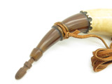 Handmade John Nelson Idaho 14.2 French Indian War Mountain Man Black Powder Horn
