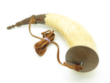Handmade John Nelson Idaho 14.2 French Indian War Mountain Man Black Powder Horn