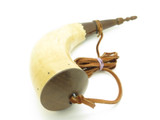 Handmade John Nelson Idaho 14.2 French Indian War Mountain Man Black Powder Horn