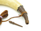 Handmade John Nelson Idaho 14.2 French Indian War Mountain Man Black Powder Horn