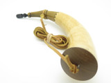 Custom John Nelson Idaho 13.25" French Indian War Mountain Man Black Powder Horn