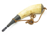 Handmade John Nelson Idaho 12.5 French Indian War Mountain Man Powder Horn NE34