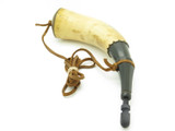 Handmade John Nelson Idaho 12.5 French Indian War Mountain Man Powder Horn NE34