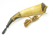 Handmade John Nelson Idaho 11.5 French Indian War Mountain Man Powder Horn NE35