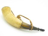 Handmade John Nelson Idaho 11.5 French Indian War Mountain Man Powder Horn NE35