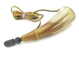 Handmade John Nelson Idaho 4.6" Mini French Indian War Mountain Man Powder Horn