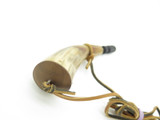 Handmade John Nelson Idaho 4.6" Mini French Indian War Mountain Man Powder Horn