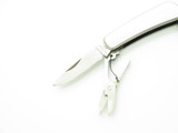 Vtg Kershaw Kai 5600 Seki Japan Stainless Gentleman Scissor Folding Pocket Knife