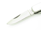 Vtg Kershaw Kai 5600 Seki Japan Stainless Gentleman Scissor Folding Pocket Knife