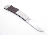 Vtg Kershaw Kai 5200 Seki Japan 3" Stainless Gent Folding Lockback Pocket Knife