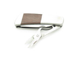 Vtg Kershaw Kai 5600 Seki Japan Stainless & Wood Scissor Folding Pocket Knife