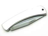 Vtg 1980s Herbertz German Ceramic Blade Folding Lockback 3.125" Pocket Knife