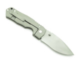Grayman USA Satu Big Custom S30V Titanium Framelock Folding Pocket Knife