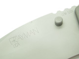 Grayman USA Satu Big Custom S30V Titanium Framelock Folding Pocket Knife