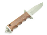 Vintage Haru Seki Japan Custom ATS-34 Wood Combat Fixed 5.5" Blade Knife