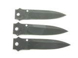 Vtg Ka-Bar Thorn Bob Dozier Design D2 Seki Japan Folding Knife Blade 3-Pack