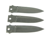 3-Pack Vtg Ka-Bar Thorn Bob Dozier Design D2 Seki Japan Folding Knife Blade