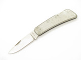 Vtg Kershaw Kai 5300 Seki Japan Small Stainless Folding Lockback Pocket Knife