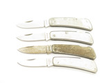 Vtg Kershaw Kai 5300 Seki Japan Small Stainless Folding Lockback Pocket Knife