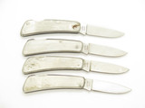 Vtg Kershaw Kai 5300 Seki Japan Small Stainless Folding Lockback Pocket Knife