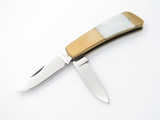 Vtg Kershaw Kai 5700 Seki Japan Gentleman Pearl 2 Blade Folding Pocket Knife