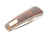 Vtg Kershaw Kai 5700 Seki Japan Gentleman Lacquer 2 Blade Folding Pocket Knife