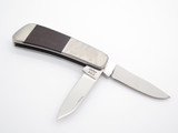 Vtg Kershaw Kai 5700 Seki Japan Gentleman Wood 2 Blade Folding Pocket Knife