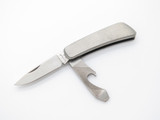 Vtg Kershaw Kai 5800 Seki Japan Gentleman Bottle Stainless Folding Pocket Knife