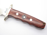 Vtg Rigid Seki Japan Tak Fukuta Bear Track Bowie AUS-8 Fixed Blade Hunting Knife