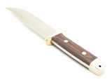 Vtg Rigid Seki Japan Tak Fukuta Bear Bowie AUS-8 Fixed Blade Hunting Knife