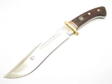 Vtg Rigid RG-62 Seki Japan Tak Fukuta Bear Bowie AUS-8 Fixed Blade Hunting Knife