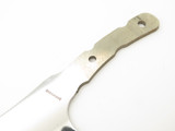 Vtg Browning Seki Japan Wasatch Guthook Cleaver Fixed Knife Blade Blank