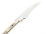 Vtg Tak Fukuta Seki Japan AUS8A 5.625" Hunting Fixed Knife Making Blade Blank