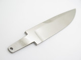 Vtg Explorer Seki Japan Tak Fukuta 4.625" Mirror Fixed Knife Making Blade Blank