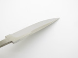 Vtg Explorer Seki Japan Tak Fukuta 4.625" Mirror Fixed Knife Making Blade Blank