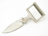 Vintage 1970s Valor 1387 Tak Fukuta Seki Japan 46.5" Belt Buckle Fixed Blade Knife, Bowen Collins Brothers Design